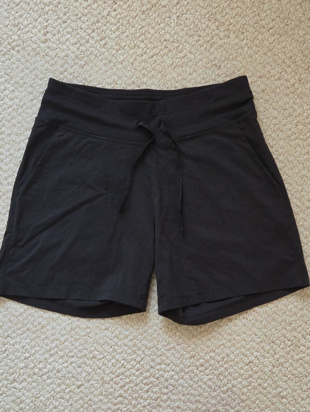 Tuff Athletics Black Athletic Drawstring Shorts